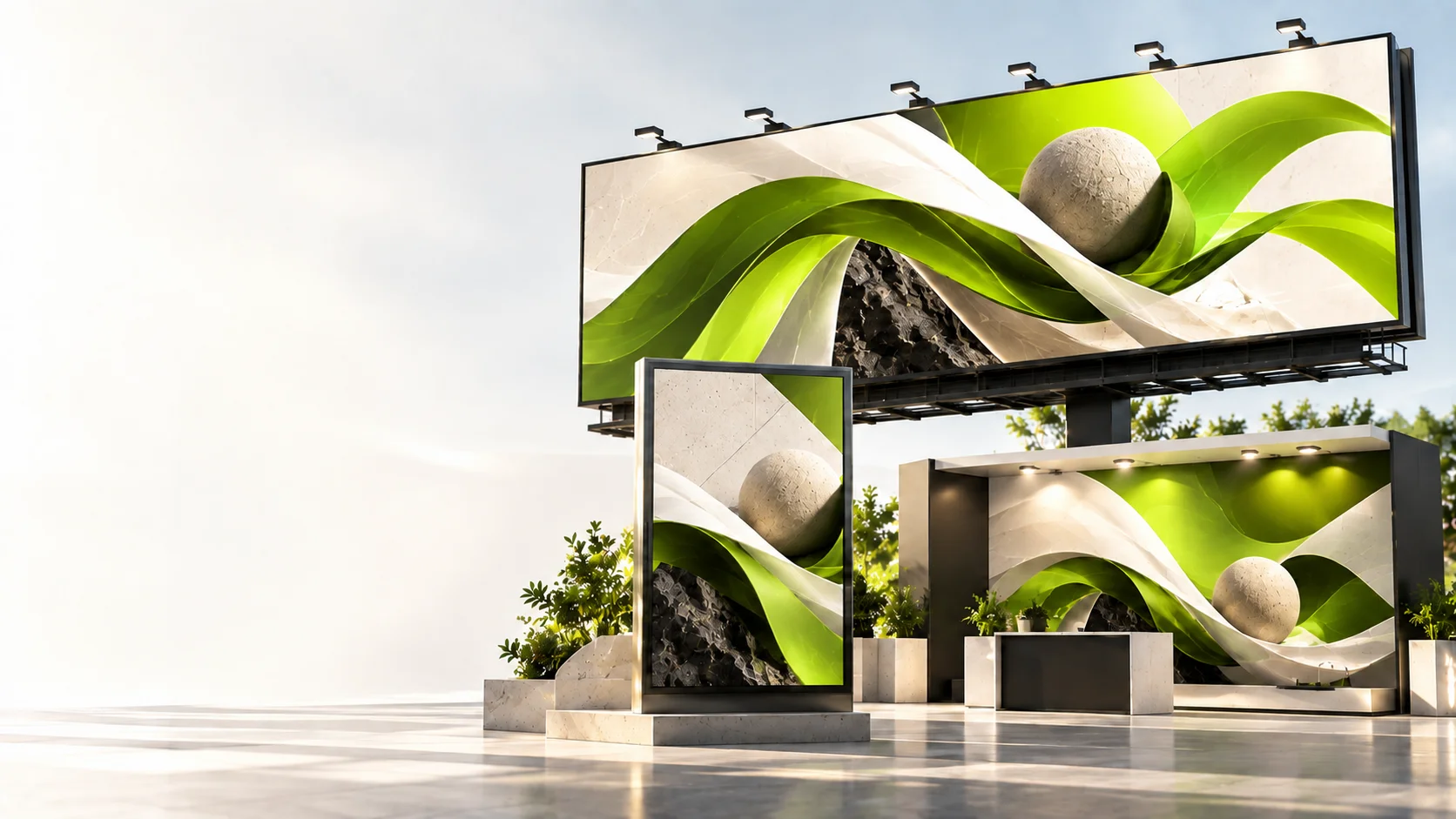 Advertising visuals